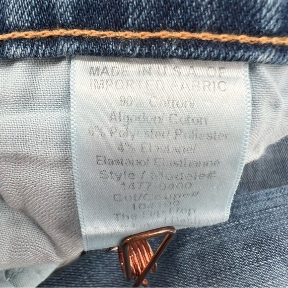 Current/Elliott Flip Flop Relaxed Fit Boot Cut Distressed Jeans Size 24 Women's - Picture 6 of 6